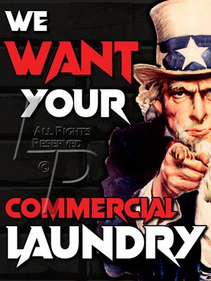 We Want Your Commercial Laundry