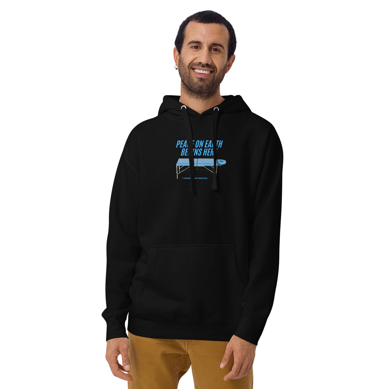 Peace On Earth Begins Here - Unisex Hoodie