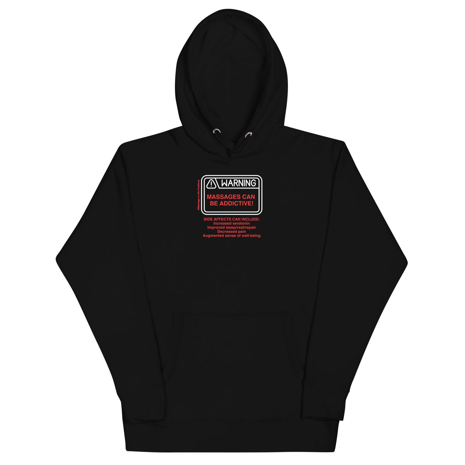Warning! Massage Can Be Addictive - Unisex Hoodie