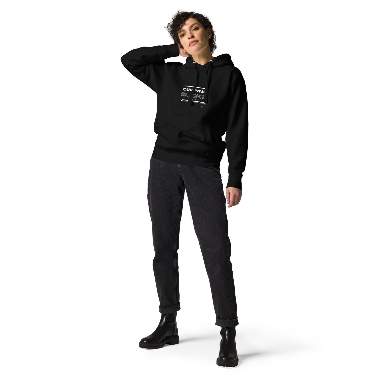 Cupping Sucks The Pain Away - Unisex Hoodie