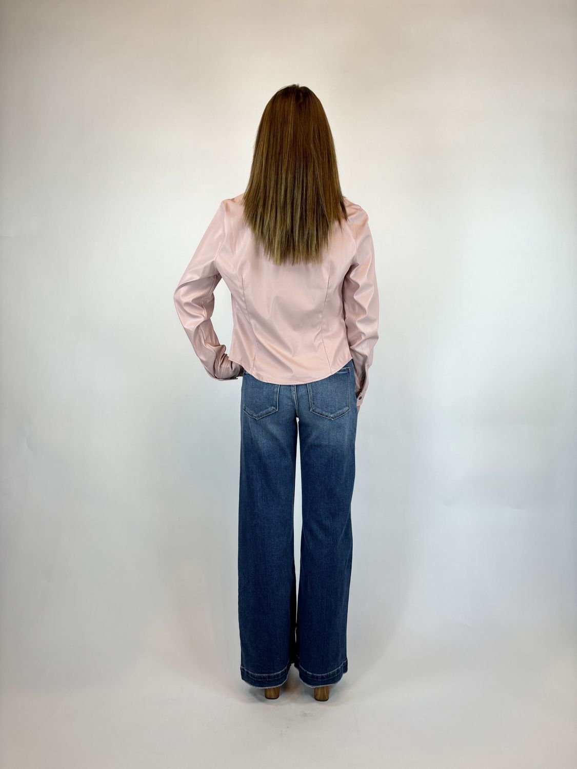 PU Fitted Jacket
