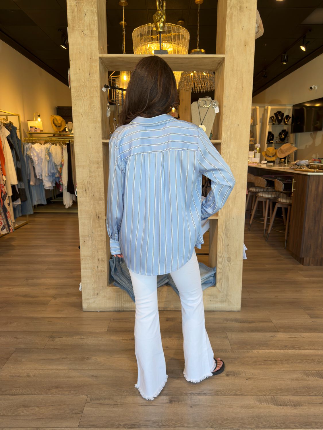 BLUE L/S SHIRT