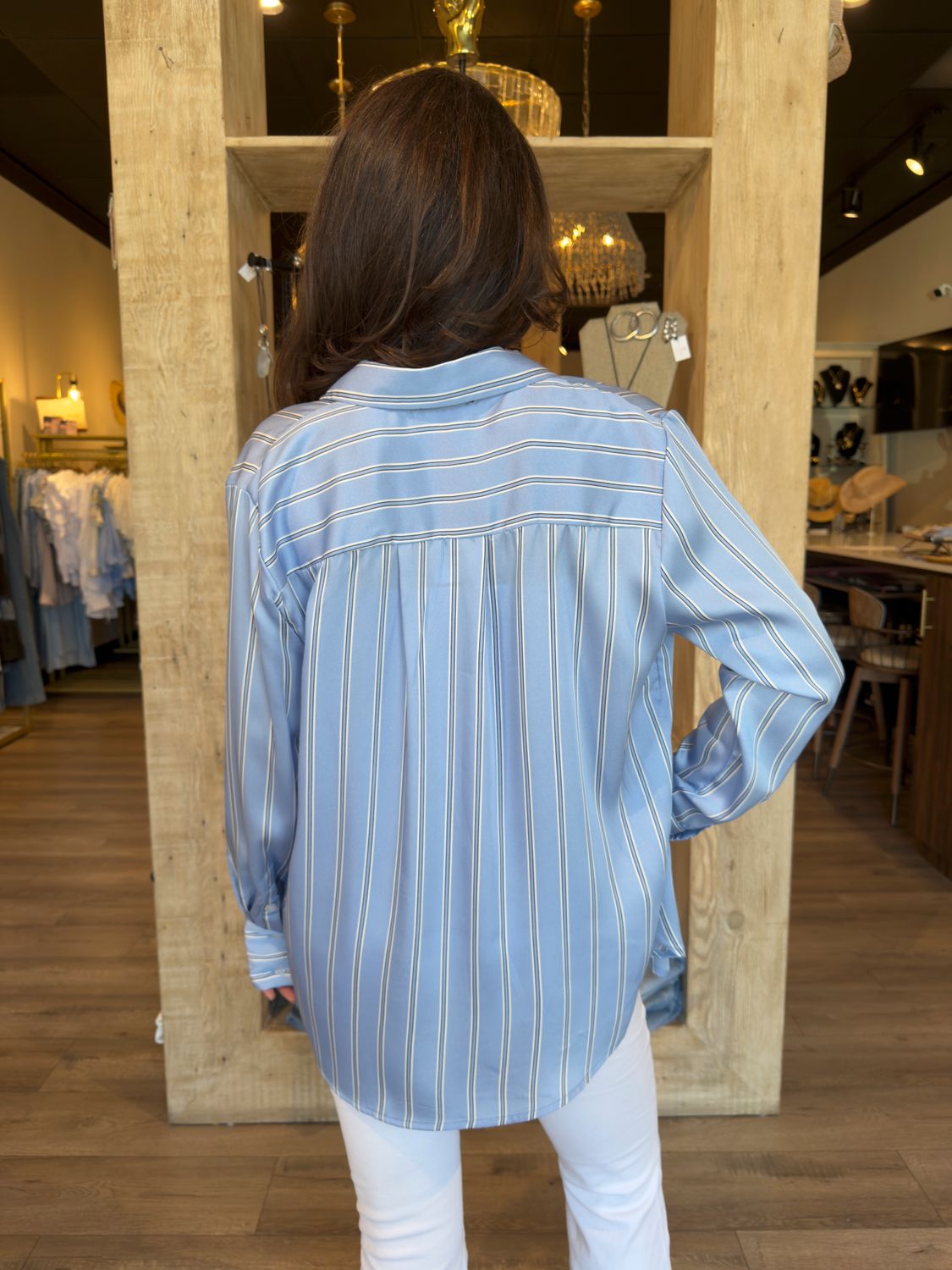 BLUE L/S SHIRT