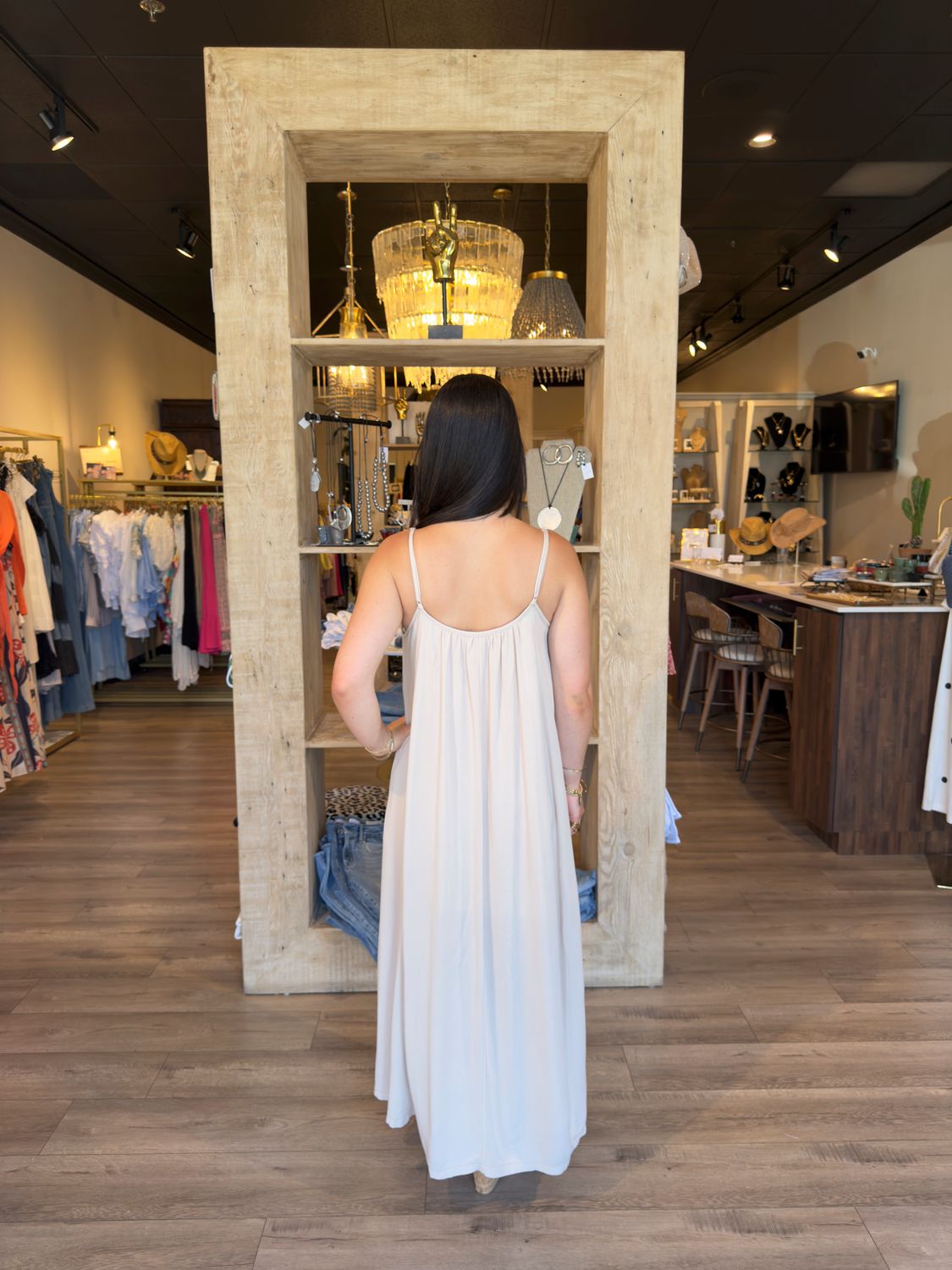 FLOWY CAMI DRESS
