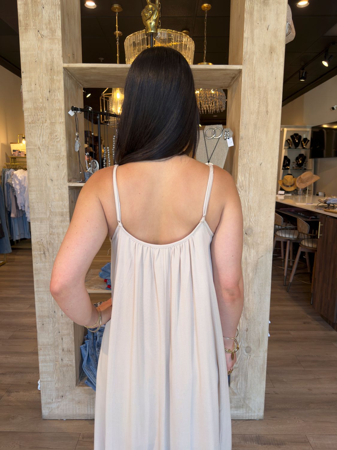 FLOWY CAMI DRESS