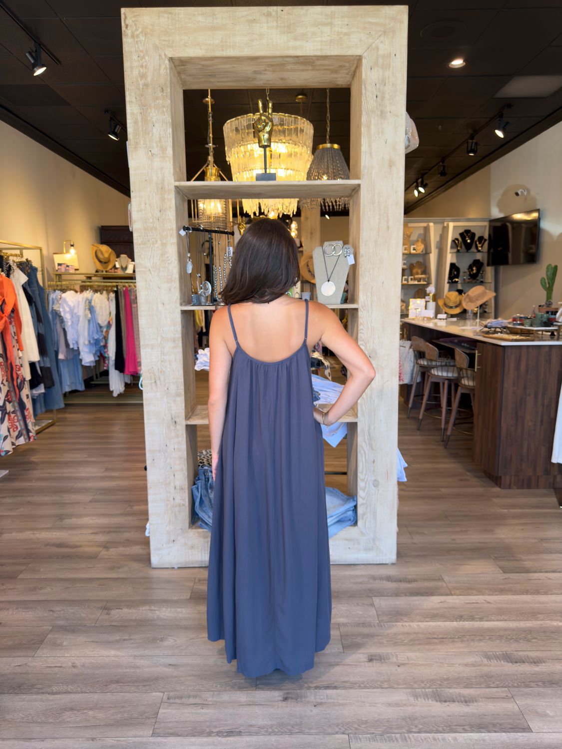 FLOWY CAMI DRESS