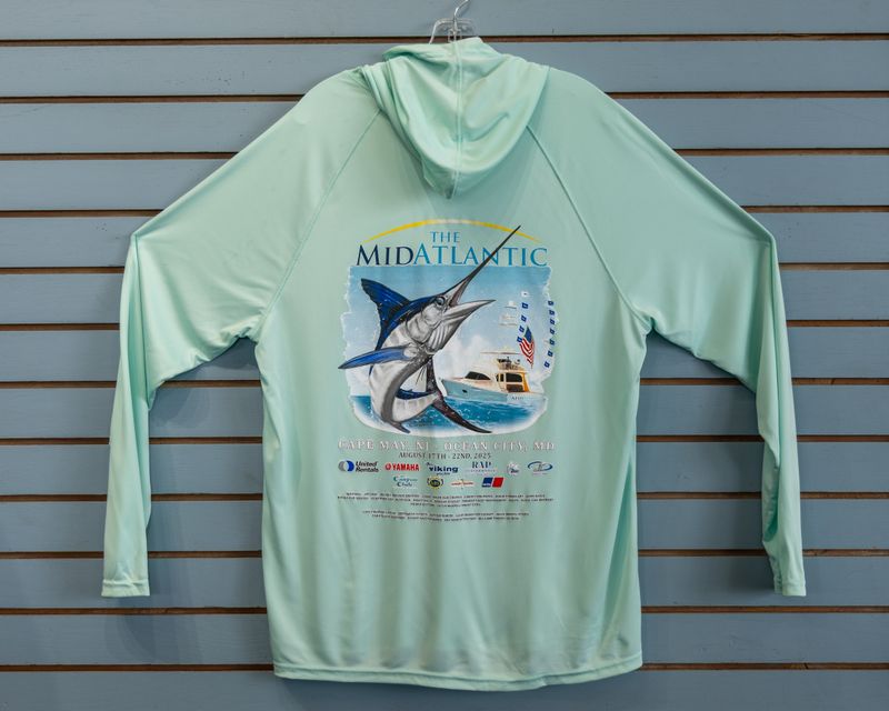 MidAtlantic Mens Long Sleeve Hooded Performance Tee 2025