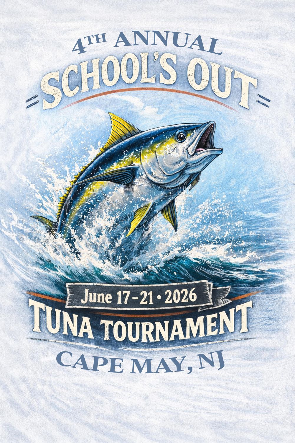 Schools Out Tuna Tournament Short Sleeve Cotton 2026