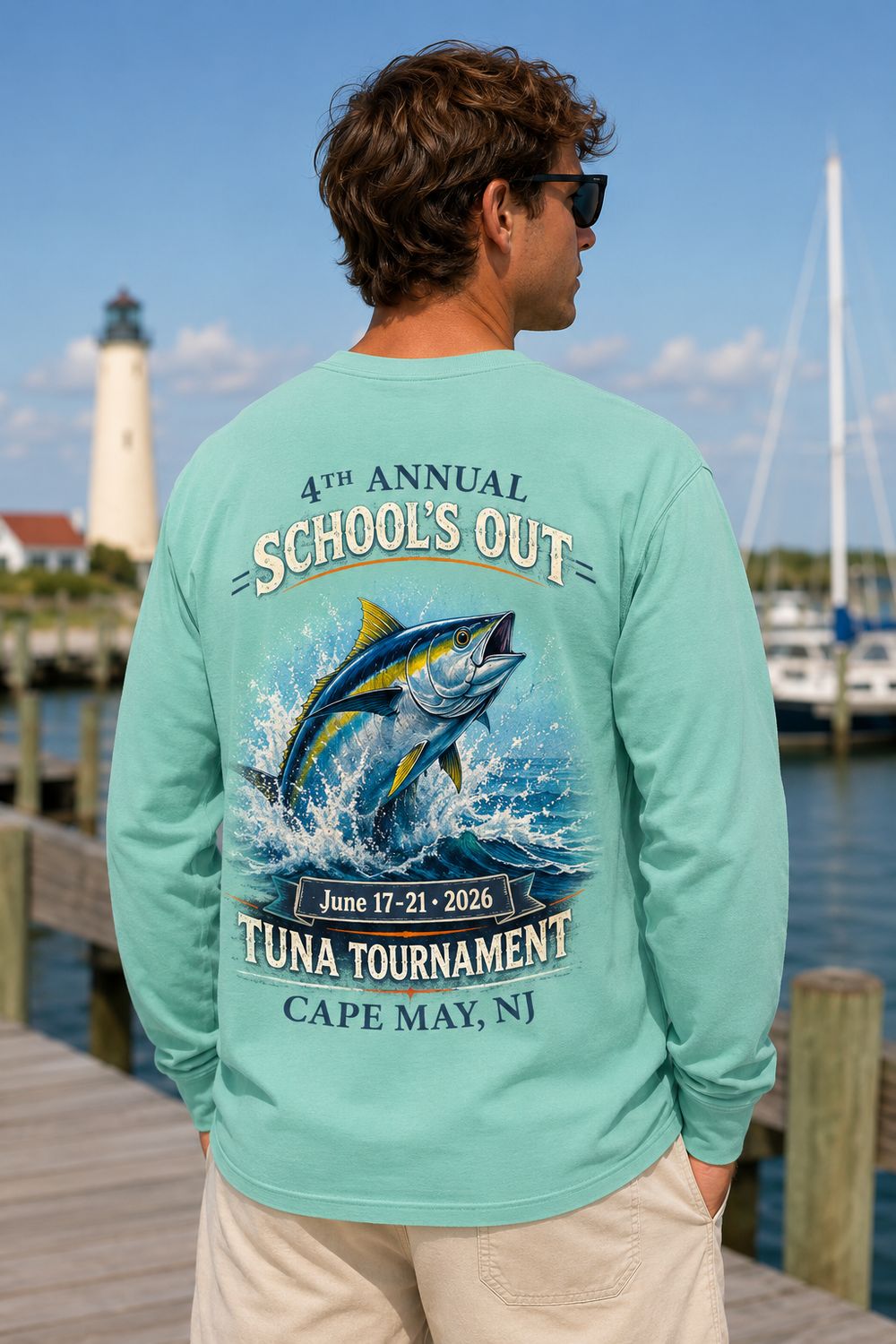 Schools Out Tuna Tournament Long Sleeve Cotton 2026
