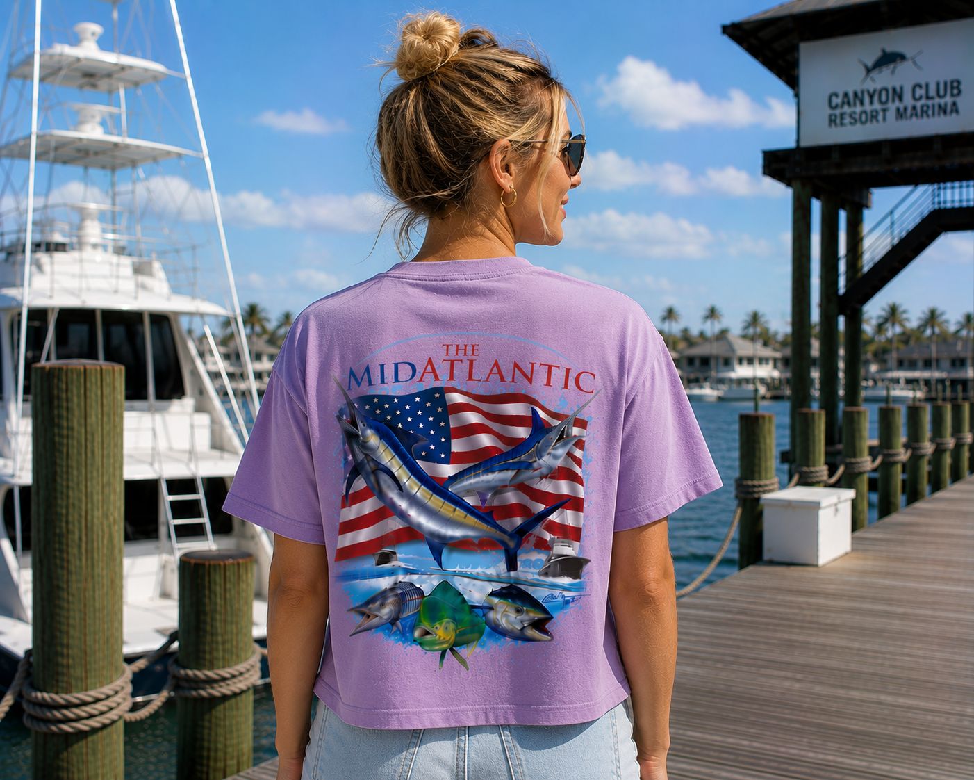 MidAtlantic Ladies Boxy Tee 2026, Color: Orchid, Size: Small