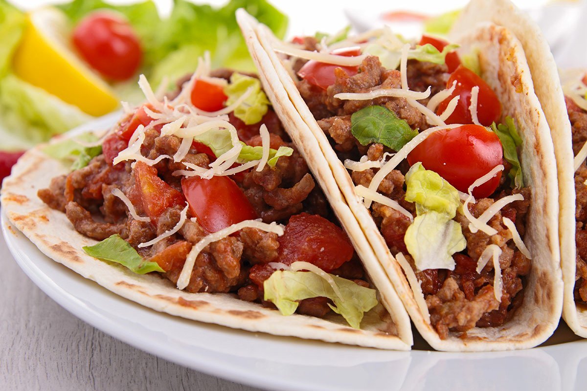 Tortillas à la viande fumée