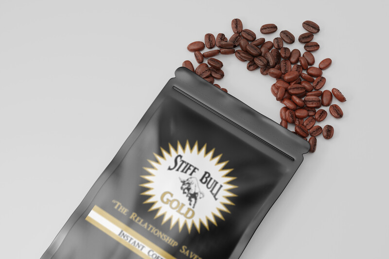 1 Pack Stiff Bull GOLD Coffee