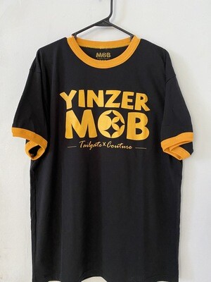 Yinzer Mob Ringer T-Shirt
