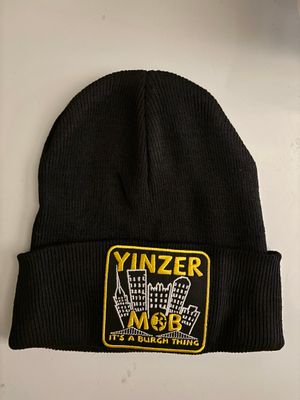 Yinzer Mob Classic Patch Beanie – Black