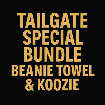 Tailgate Special Bundle - Beanie, Towel & Koozie