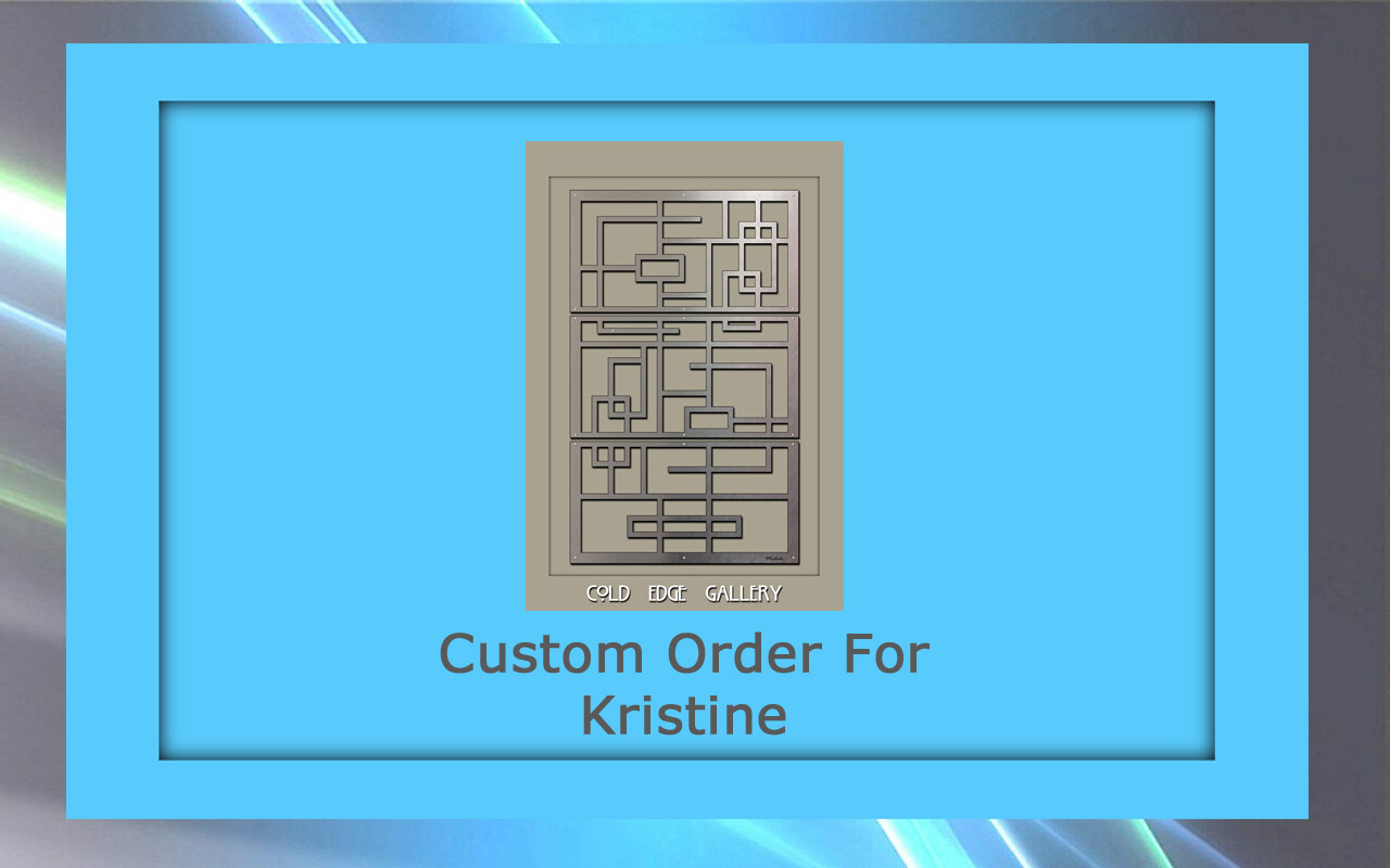 Custom order for Kristine S.