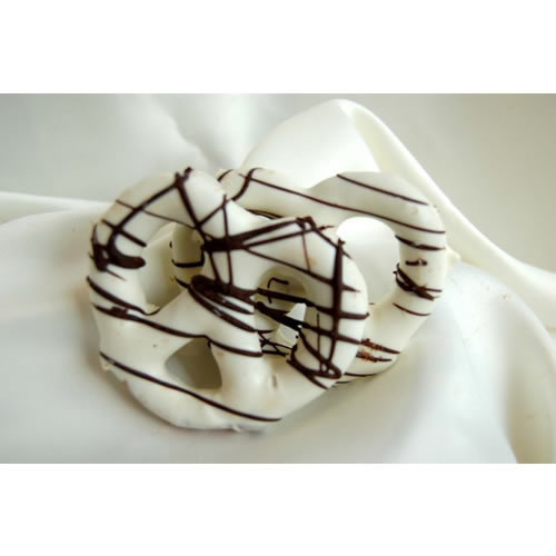 Pretzel- Dipped White Chocolate - 6 per package