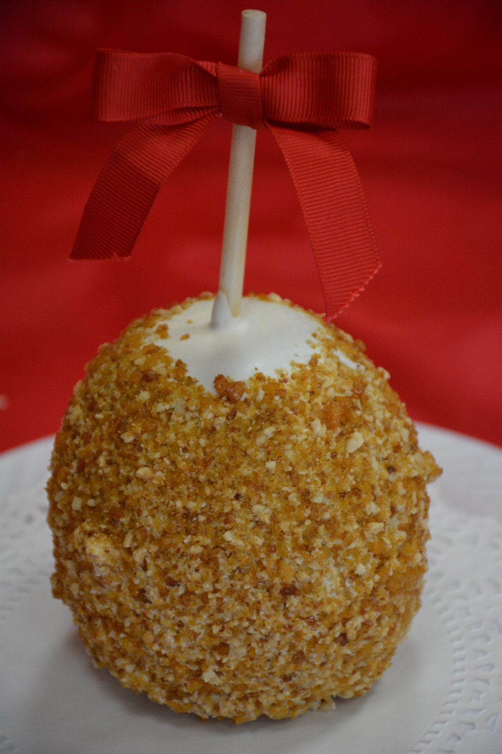 Monster English Toffee and Cashew Dipped Apple