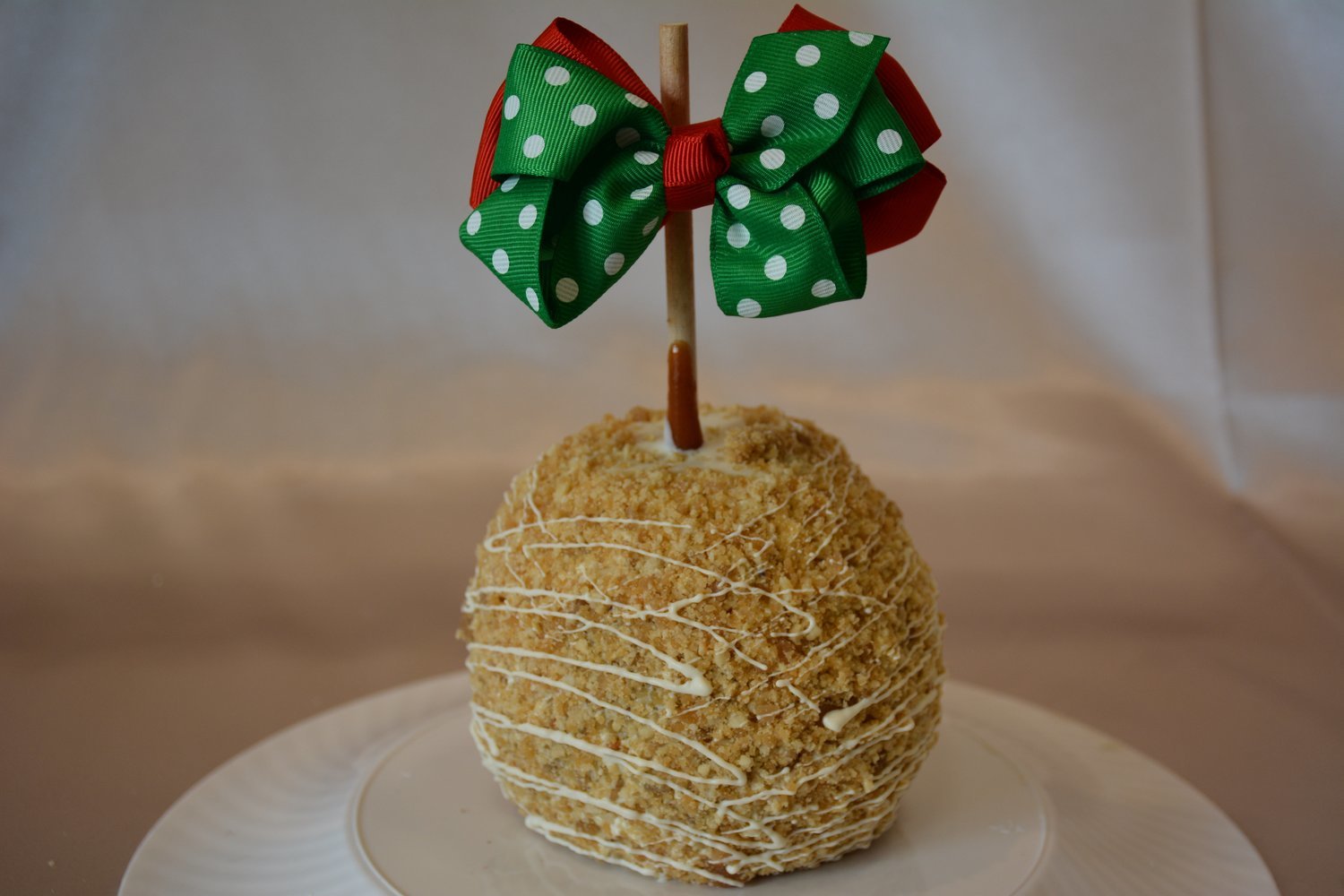 English Toffee Dipped Apple