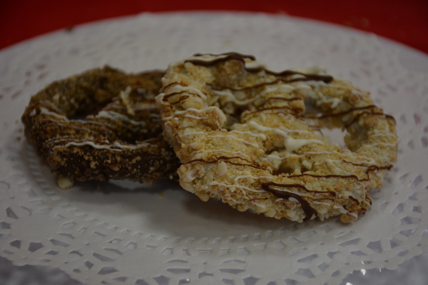 Old Tyme Pretzels with Chocolate and Toffee