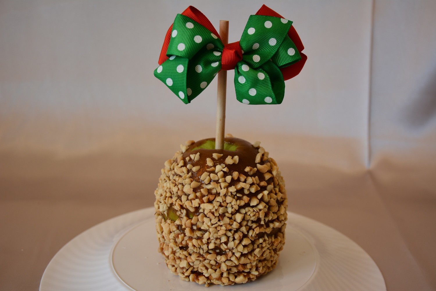 Baby Peanut Dipped Apple