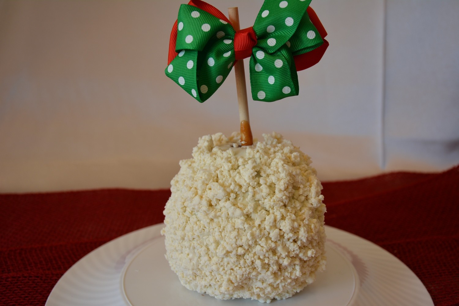 Snowball Dipped Apple