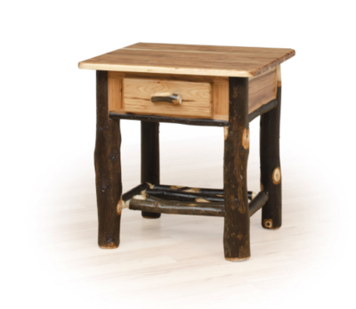 Hickory One Drawer Night Stand