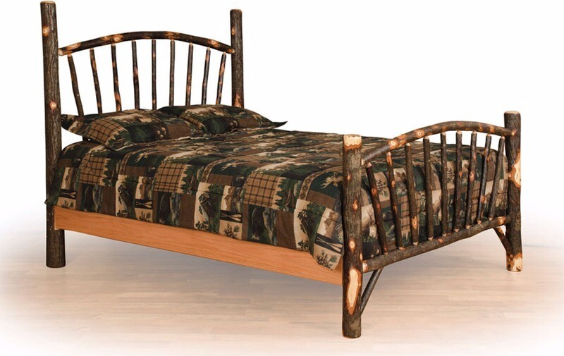 Sunburst Hickory Bed