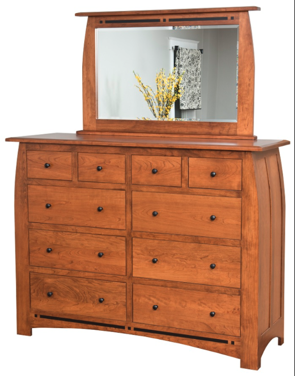 Hayworth 10 Drawer Dresser w/ Mirror