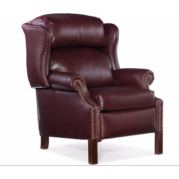Chippendale Reclining Wing Chair