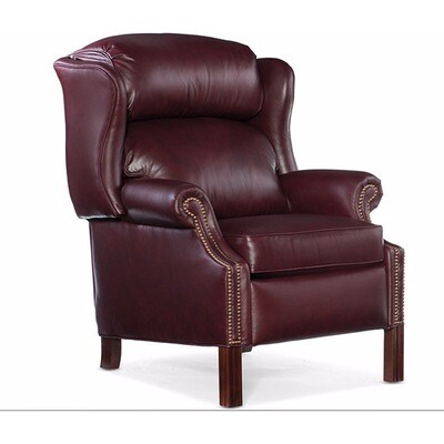 Chippendale Reclining Wing Chair