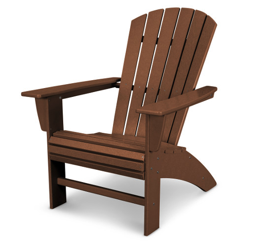 Nautical Curve Back Adirondack Chair