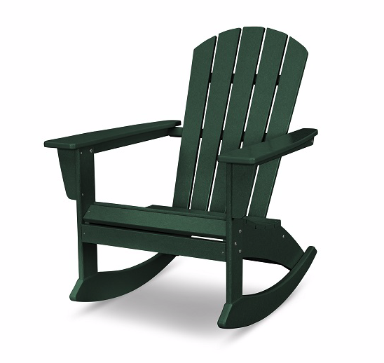 Nautical Adirondack Rocking Chair