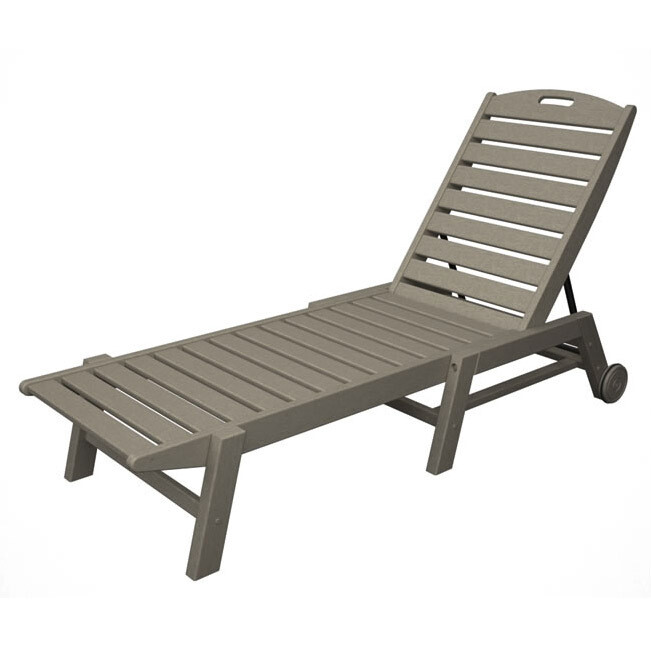 Nautical Wheeled Chaise- Stackable