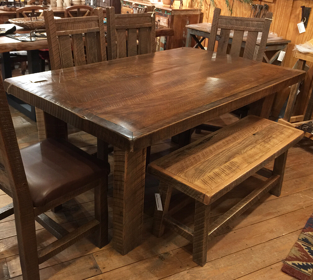 Barnwood Rectangular Dining Table