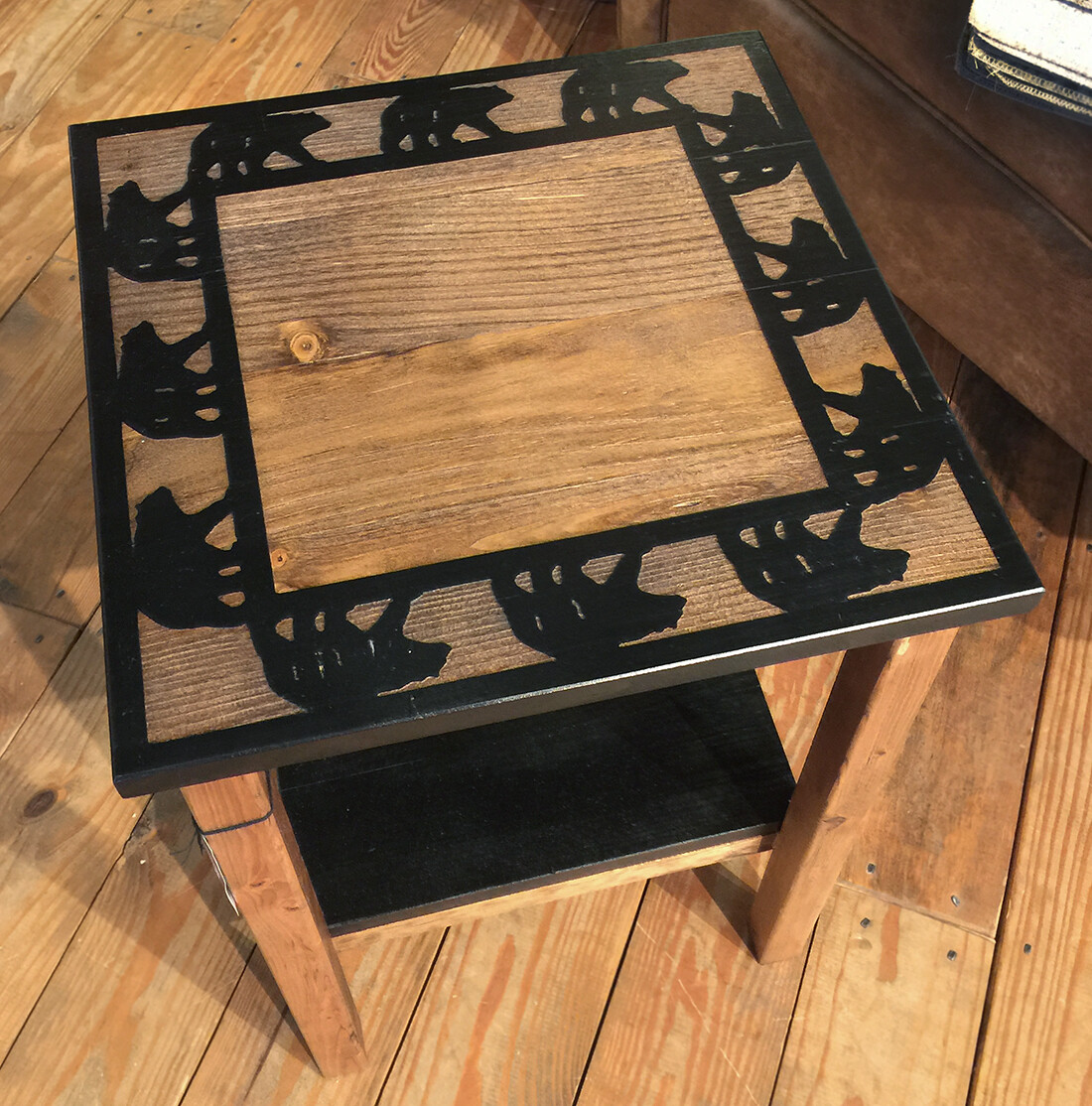 All Wood End Table