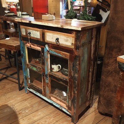 Recycled Glass Cabinet