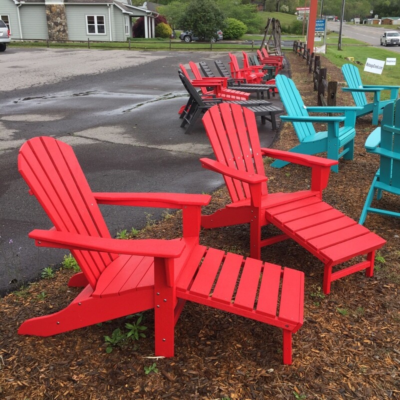 Adirondack Chair w/hidaway Ottoman   (CALL FOR PRICE)