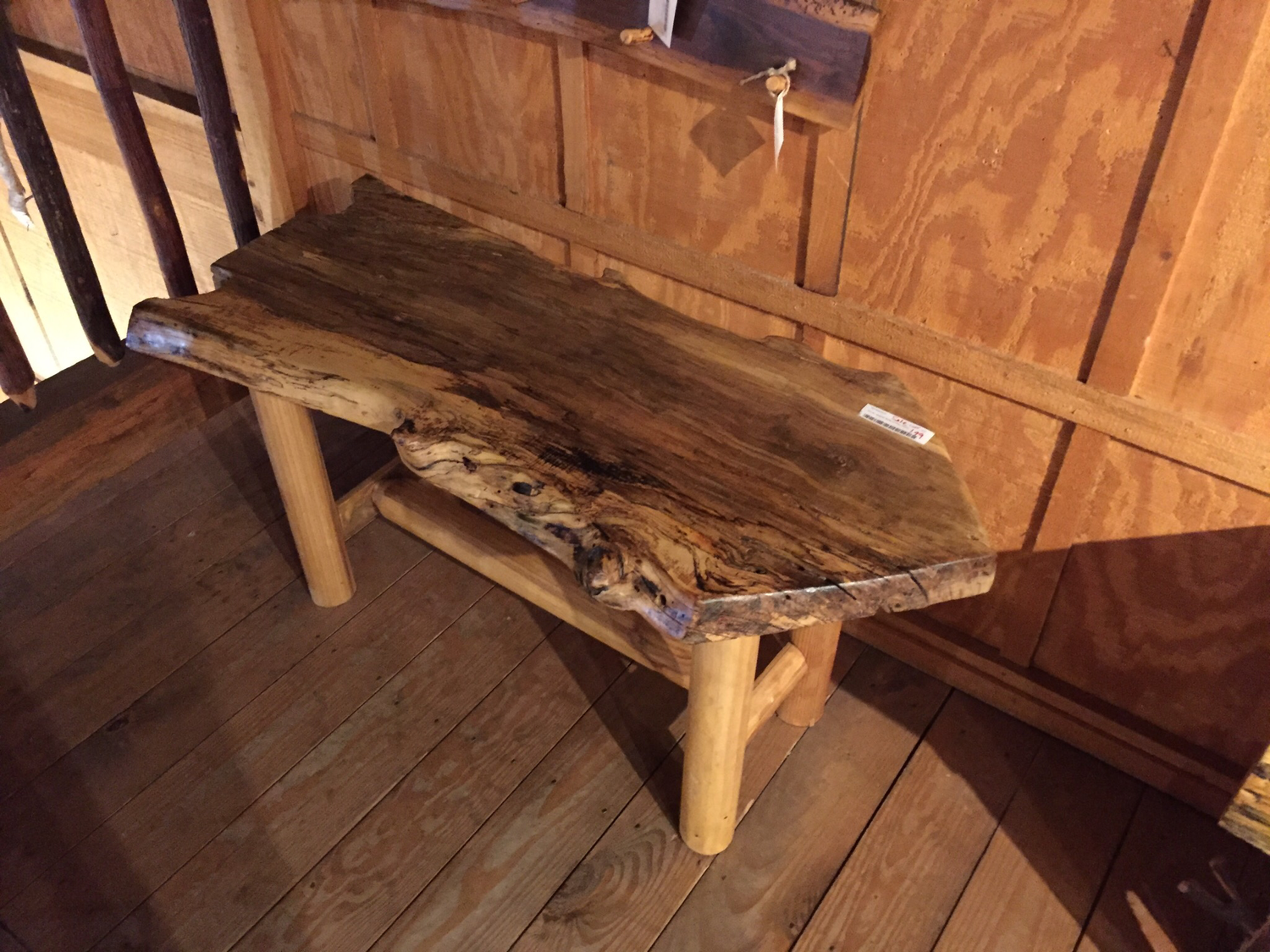 Arrow Shaped Bench/Coffee Table