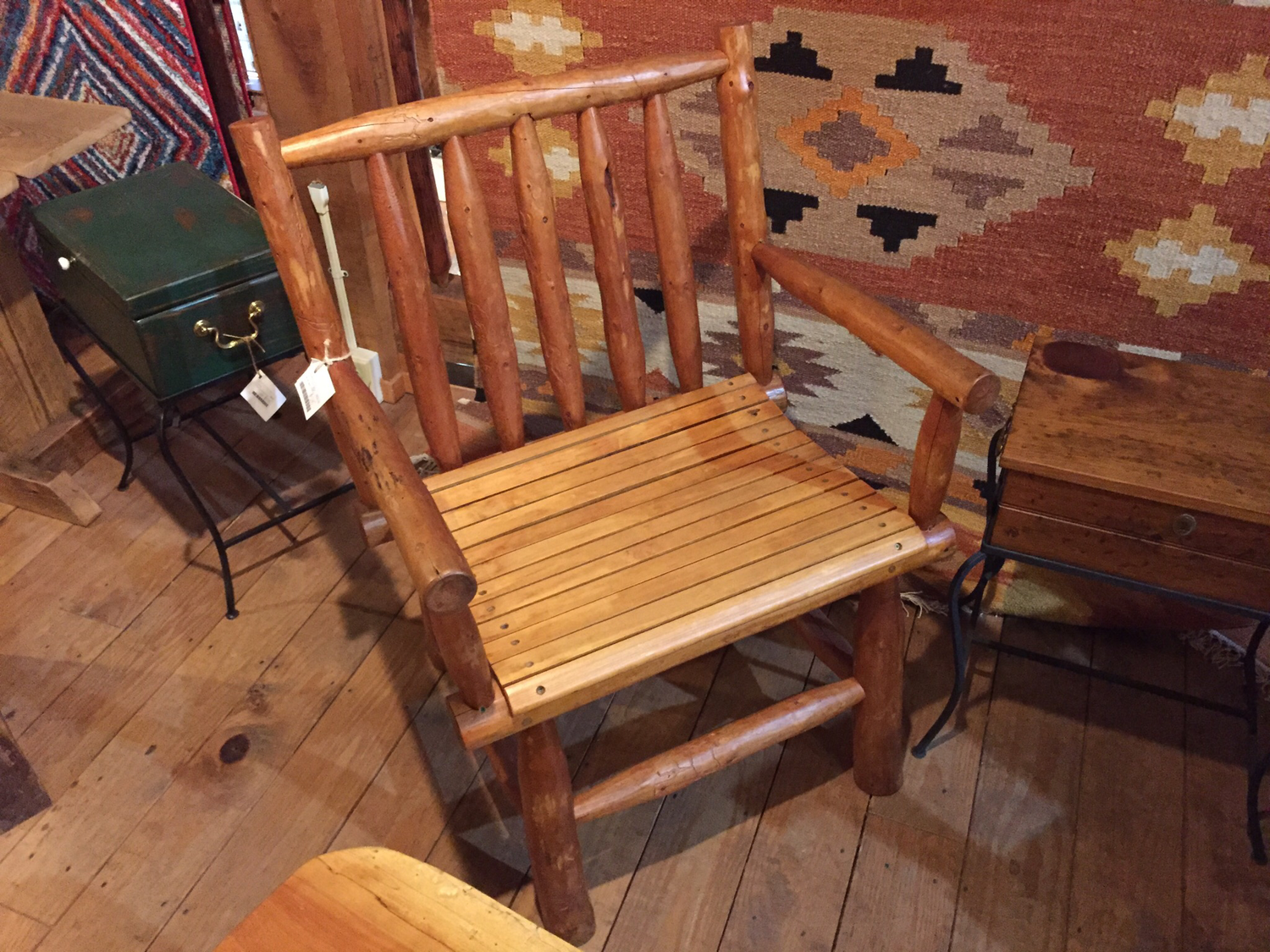 Log Arm Chair