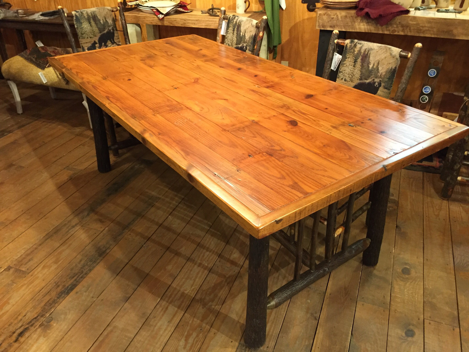 Old Yellowstone Original Spindle Dining Table
