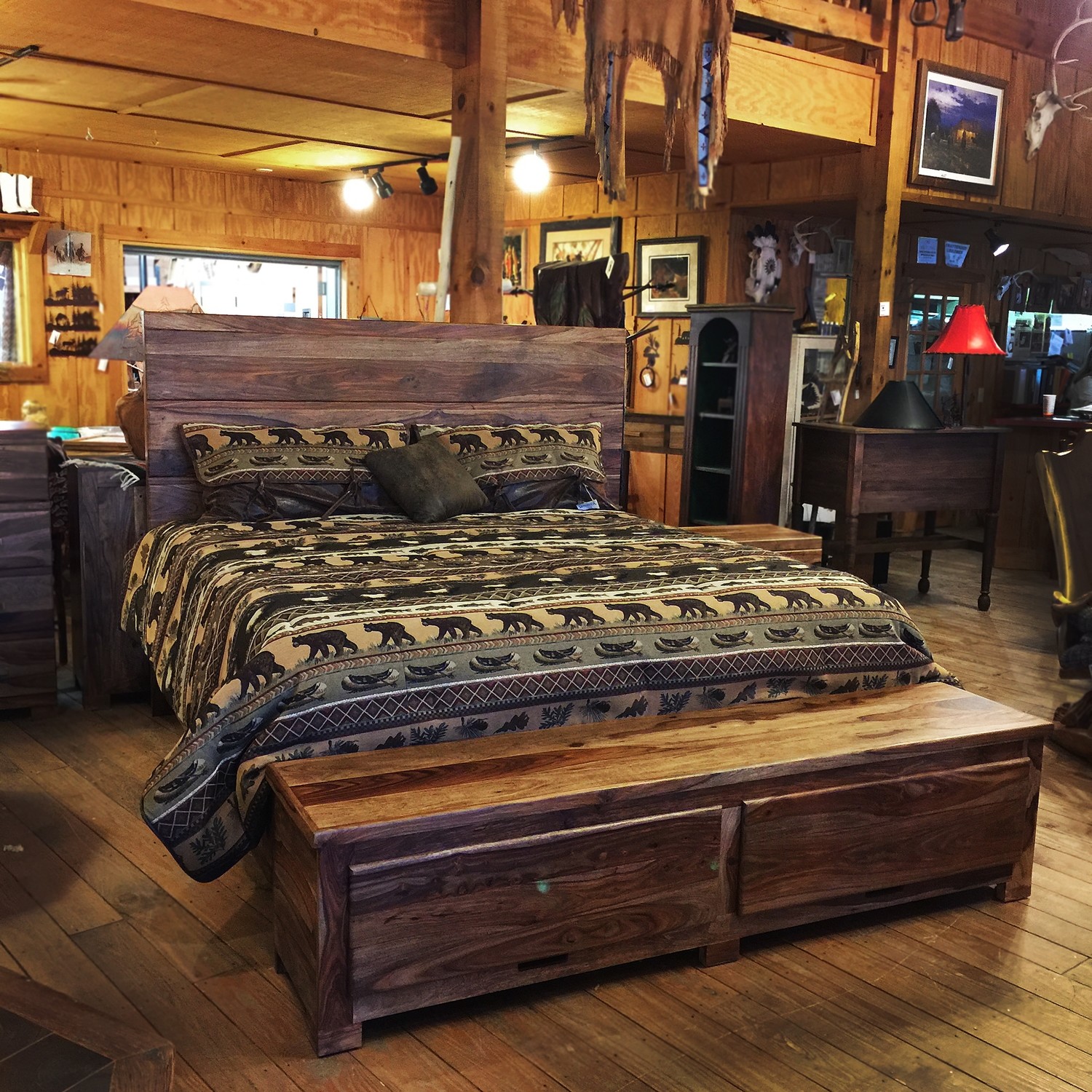 Madera Wood King Bed