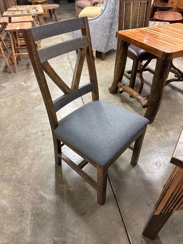 IFD6552 X-Back Chair With Upholstered Seat
