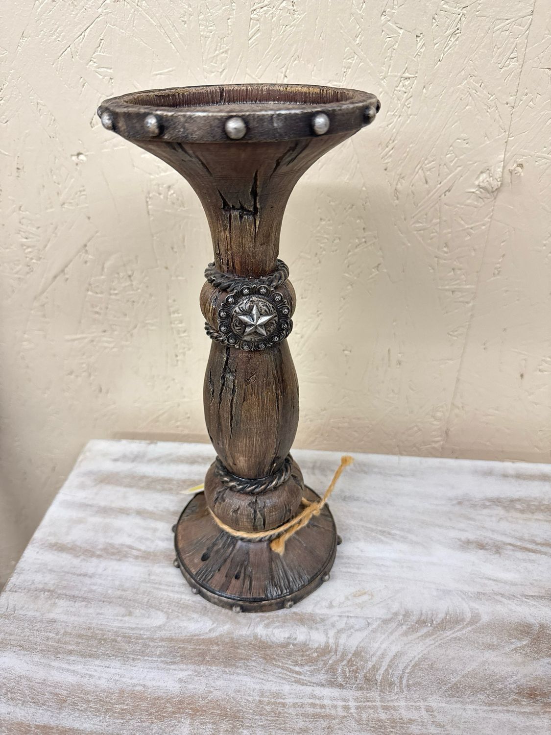 Candle Holder Western Star
