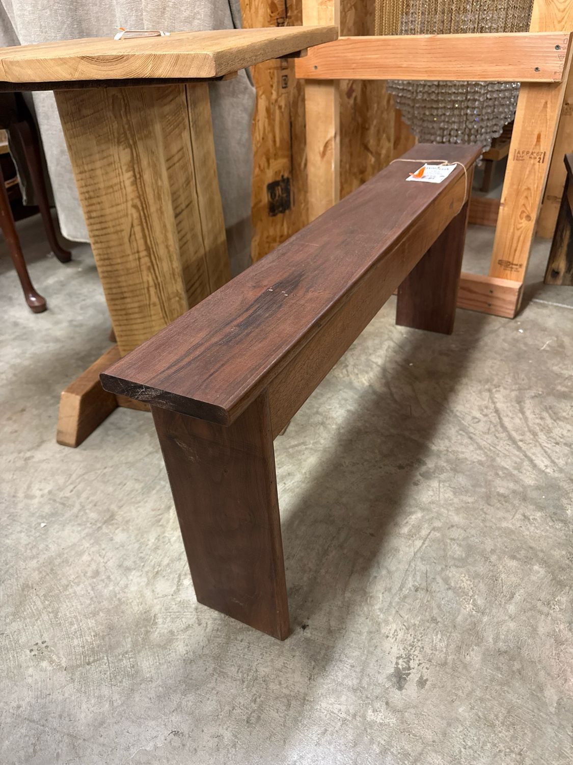 Walnut Bench