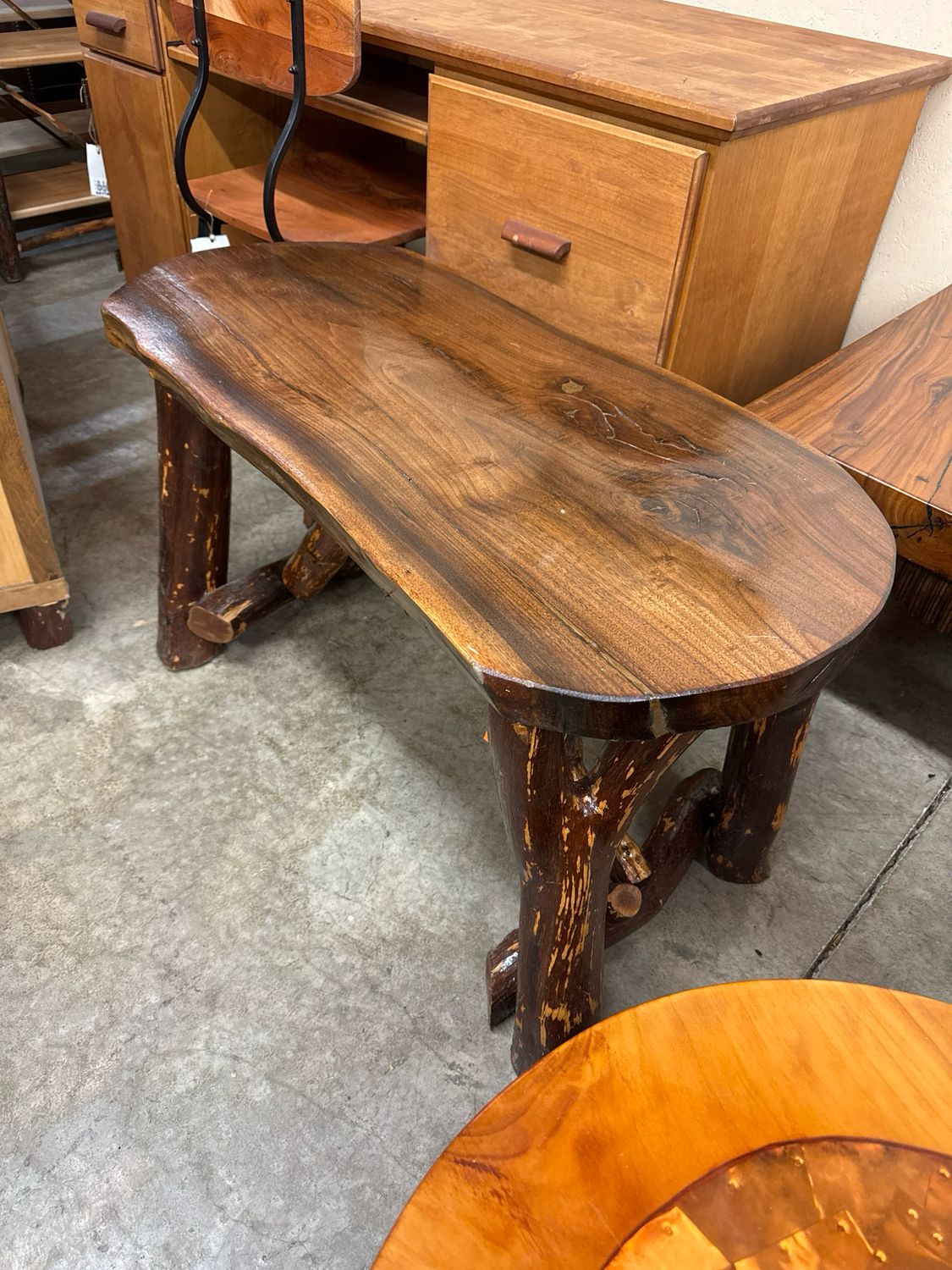 Walnut Live Edge Coffee Table