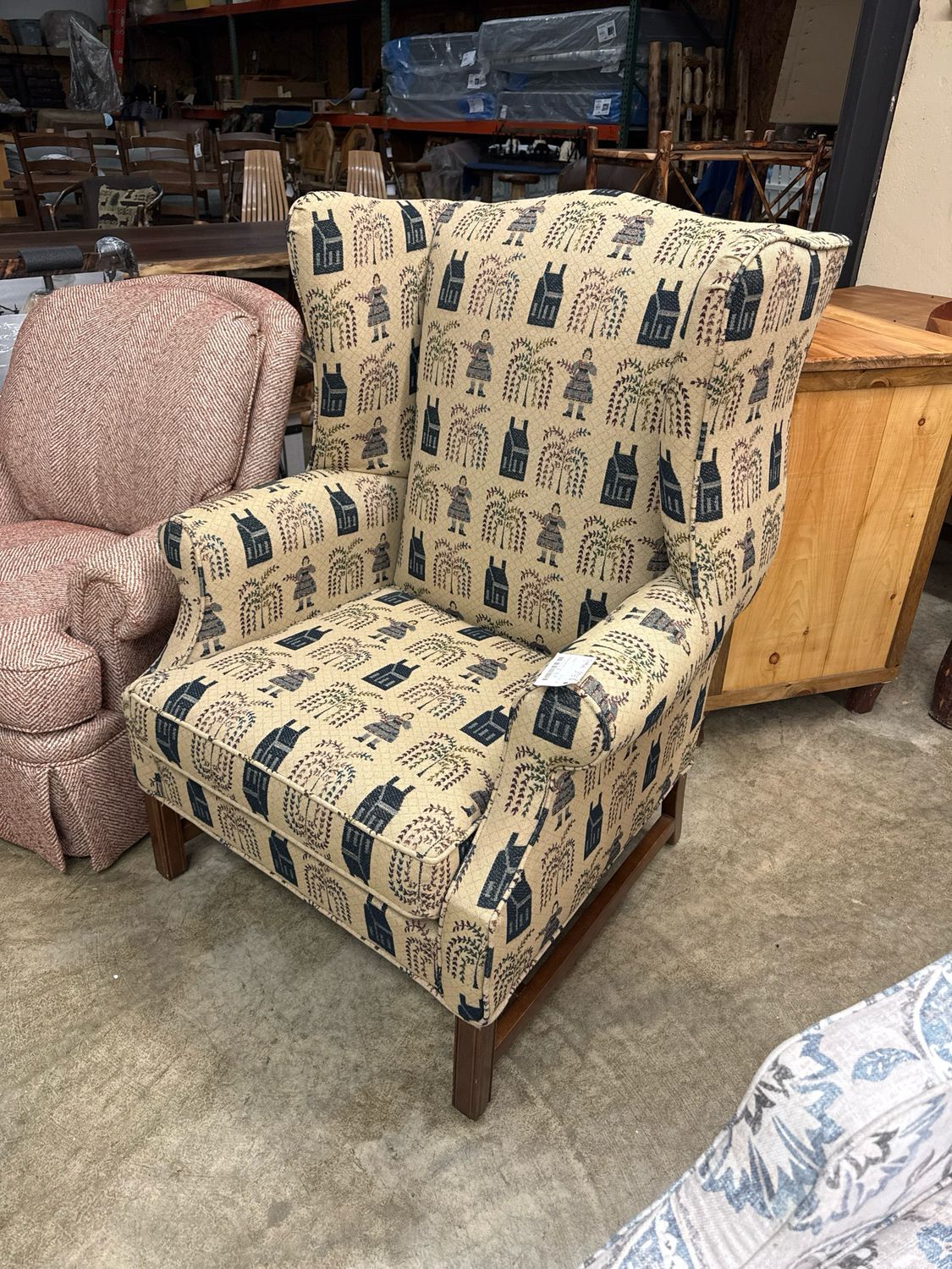 Patches Chippendale Chair Country