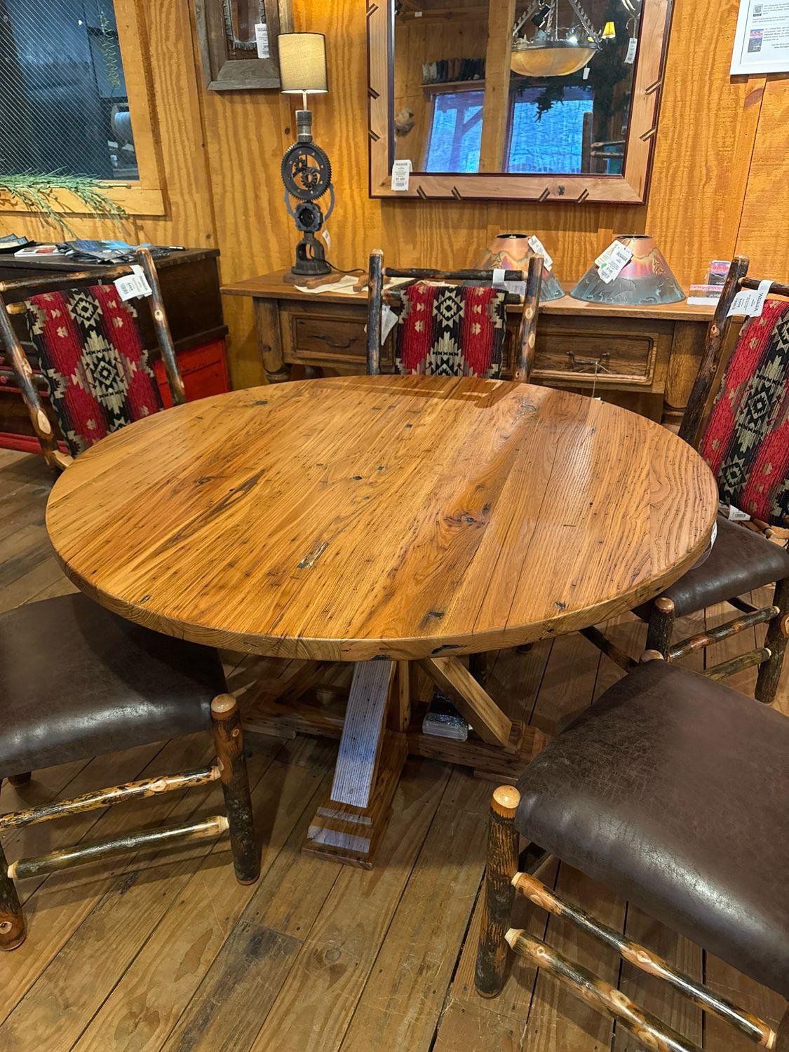 Chestnut 52” Round Table