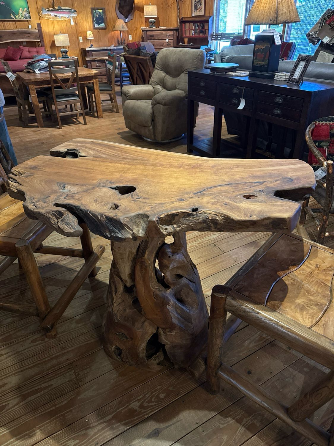 Slab Bar Table