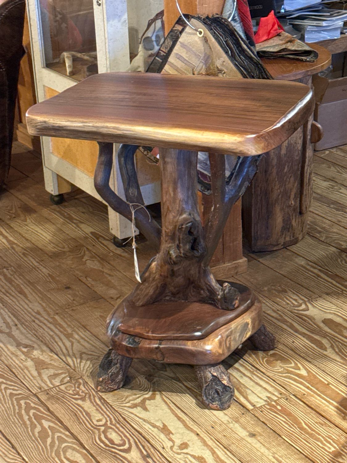 Walnut Entry Side Table